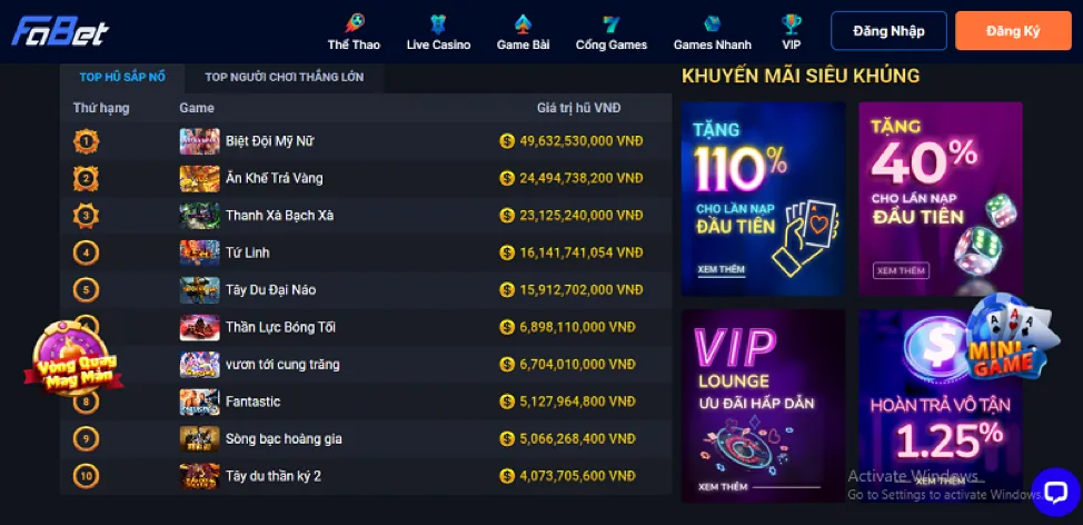 Trò chơi Slot 3D Sclub88